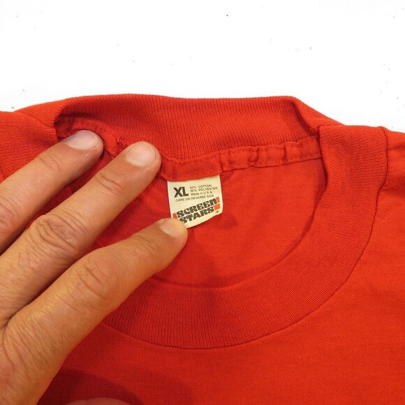 VINTAGE 1980s POPULAR MECHANICS magazine ASK ME ANYTHING T SHIRT XL SCREEN STARS - Picture 4 of 4